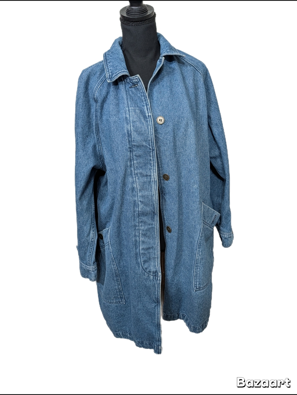 Vintage 90sEddie Bauer  Denim Chore Coat Jacket